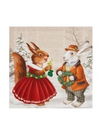 Набор салфеток сервировочных «Этель» Winter holidays, 4 шт., бежевые, 40×40 см - Фото 5