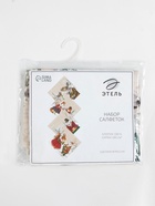 Набор салфеток сервировочных «Этель» Winter holidays, 4 шт., бежевые, 40×40 см - Фото 9