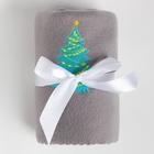 Новогодний подарок "Happy new year" (подарочный набор: плед, маска для сна, подсвечник, свеча) - Фото 3