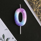 Свеча для торта, цифра «0», 5.5×8 см - Фото 3