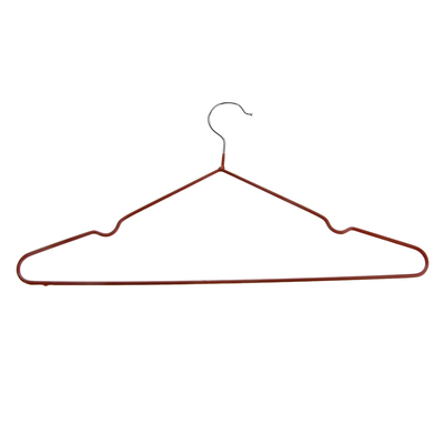 Плечики-вешалки для одежды Доляна, размер 40-44, антискользящее покрытие, цвет бронзовый
