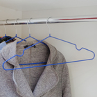 Плечики-вешалки для одежды Доляна, размер 40-44, антискользящее покрытие, цвет синий - Фото 5