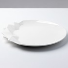 Тарелка керамическая «Айсберг», белая, 27 см, цвет белый - Фото 3