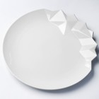 Тарелка керамическая «Айсберг», белая, 27 см, цвет белый - Фото 5