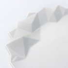 Тарелка керамическая «Айсберг», белая, 27 см, цвет белый - Фото 6