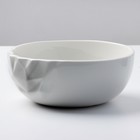 Салатник керамический «Айсберг»,белая, 16.5 х 7 см, 900 мл, цвет белый - фото 21359161