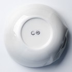 Салатник керамический «Айсберг»,белая, 16.5 х 7 см, 900 мл, цвет белый - фото 24064924