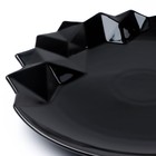 Тарелка керамическая «Обсидиан», чёрная, 27 см, цвет чёрный - Фото 5