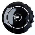 Тарелка керамическая «Обсидиан», чёрная, 27 см, цвет чёрный - Фото 6