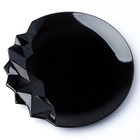 Тарелка керамическая «Обсидиан», чёрная, 27 см, цвет чёрный - Фото 8