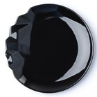 Тарелка керамическая «Обсидиан», 17 см, цвет чёрный - Фото 2
