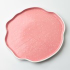 Блюдо керамическое для подачи «Розовое», 27 см, цвет розовый - Фото 3