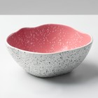 Салатник керамический «Розовый», 600 мл, 17 см - Фото 2