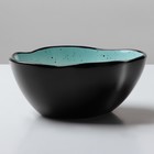 Салатник керамический «Синий», 600 мл, 17 см - Фото 3