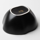 Салатник керамический «Чёрный», 600 мл, 17 см - Фото 6