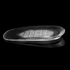 Подпяточники для обуви, с протектором, силиконовые, 10 × 6 см, пара, цвет прозрачный - Фото 3