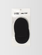 Подпяточники для обуви, кожаные, 10×7 см, пара, чёрные - Фото 11