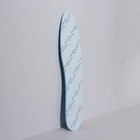 Стельки для обуви, универсальные, дышащие, с антибактериальным покрытием, 36-46 р-р, пара, цвет голубой - Фото 5