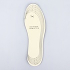 Стельки для обуви, универсальные, р-р RU до 35 (р-р Пр-ля до 36), 23,5 см, пара, цвет чёрный в белый горошек - фото 8236284