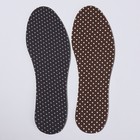 Стельки для обуви, универсальные, р-р RU до 35 (р-р Пр-ля до 36), 23,5 см, пара, цвет чёрный в белый горошек - Фото 7