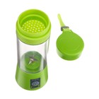 УЦЕНКА Блендер LuazON LBR-01, портативный, 24 Вт, 380 мл, USB, зеленый - Фото 4