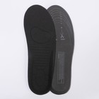 Стельки для обуви, универсальные, спортивные, р-р RU до 43 (р-р Пр-ля до 45), 27,5 см, пара, цвет чёрный - Фото 3