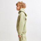Худи детское MINAKU: Basic Line KIDS цвет оливковый, рост 146 - фото 26522689