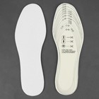 Стельки для обуви, универсальные, 32-46 р-р, пара, цвет белый - Фото 3