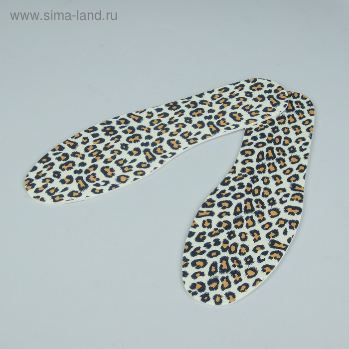 Стельки для обуви, универсальные, 36-46 р-р, пара, цвет бежевый - Фото 1