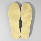 Стельки для обуви, универсальные, массажные, р-р RU до 46 (р-р Пр-ля до 46), 29 см, пара, цвет бежевый - Фото 5