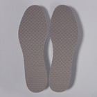 Стельки для обуви, универсальные, с массажным эффектом, р-р RU до 44 (р-р Пр-ля до 46), 28 см, пара, цвет серый - фото 15953725