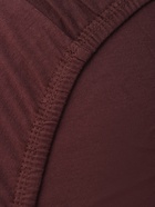 Простыня на резинке 2-спальная KUPU-KUPU, 180×200+20 см, шоколад, трикотаж - Фото 4