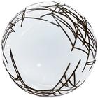 Шар полимерный 18'' 3D-сфера «Паутина», Deco Bubble, прозрачный, 1 шт. - фото 9387426