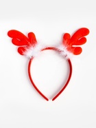 Набор для фотосессии «Крошка Я. Рождественский олененок»: юбка и ободок, красный, рост 68-92 см - фото 119571137