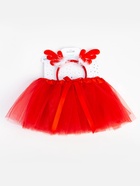 Набор для фотосессии «Крошка Я. Рождественский олененок»: юбка и ободок, красный, рост 68-92 см - фото 119571138