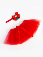 Набор для фотосессии Крошка Я «Праздничный»: юбка и повязка на голову - фото 60795413