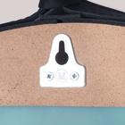 Зеркало интерьерное настенное «Ритц», на ремне из натуральной кожи, d=50 см, цвет чёрный - фото 45251267