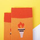 Носки "Огонь" р. 41-42 (26 - 28 см) - фото 21359675