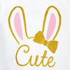 Набор Крошка Я: боди, юбка, повязка "Cute", рост 80-86 см - Фото 3
