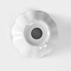 Конфетница Добрушский завод «Бельё», фарфор, 300 мл, h=15.2 см, белая 7148526