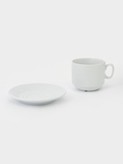 Чайная пара «Бельё», 2 предмета: чашка 280 мл, блюдце, фарфор, белая - Фото 2