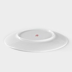 Тарелка Добрушский завод «Лев», d=20 см, фарфор, белая - Фото 4