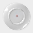 Тарелка Добрушский завод «Лев», d=20 см, фарфор, белая - Фото 5