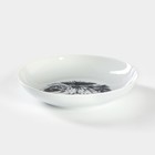 Тарелка глубокая Добрушский завод «Лев», 700 мл, d=20.5 см, фарфор, белая - Фото 2