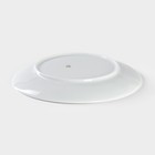 Тарелка Добрушский завод «Лев», d=24 см, фарфор, белая - Фото 3