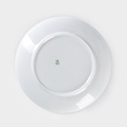 Тарелка Добрушский завод «Лев», d=24 см, фарфор, белая - Фото 4