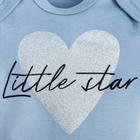 Набор Крошка Я: боди, юбка, повязка "Little star", рост 62-68 см - фото 119057342