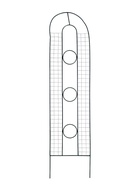 Шпалера, 200 × 50 × 1 см, металл, зелёная, «3 кольца» - Фото 5