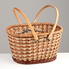 Корзина плетёная для хранения «Пикник», 40×29×24 см, ручка h=19 см, лоза - Фото 13