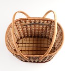 Корзина плетёная для хранения «Пикник», 40×29×24 см, ручка h=19 см, лоза - Фото 14